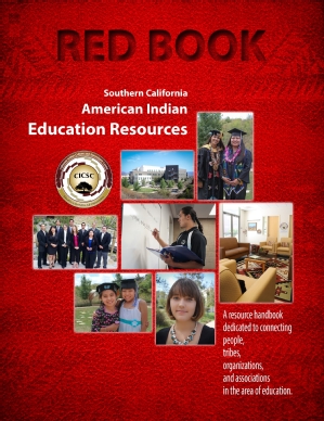 Cover of the Red Book: Southern California American Indian Education Resources publication